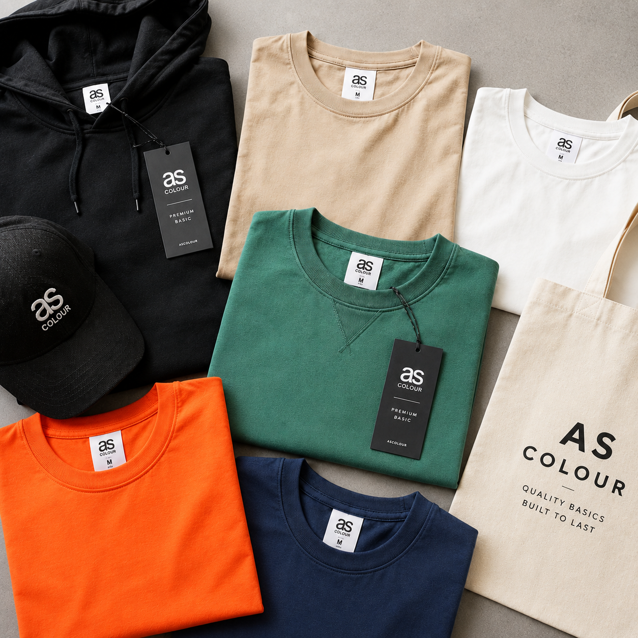 Premium AS Colour garments for Branded Apparel NZ