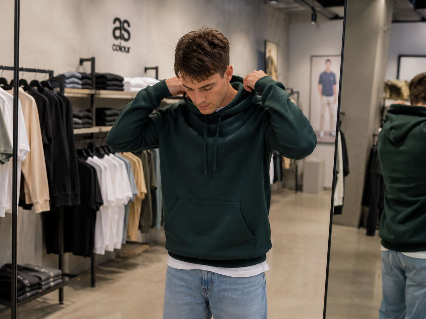 WPS Client Trying on AS Colour clothing
